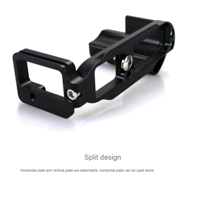 FITTEST FLS-RX1 Vertical Shoot Quick Release L Plate Bracket Base Holder for Sony RX1 (Black) - L-Bracket by FITTEST | Online Shopping South Africa | PMC TechLife | Buy Now Pay Later Mobicred