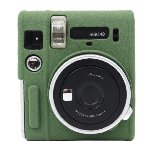 Soft Silicone Protective Case for Fujifilm Instax mini 40 (Green) - Protective Case by PMC Jewellery | Online Shopping South Africa | PMC Jewellery