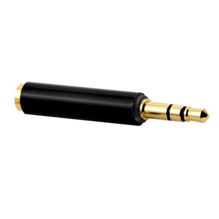 5 PCS 3.5mm Audio 4 Pole Female to 3 Pole Male Microphone Adapter(Black) -  by PMC TechLife | Online Shopping South Africa | PMC TechLife
