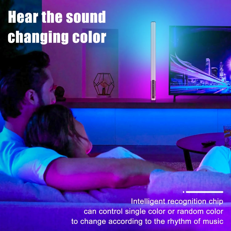 LUXCeO Mood1 85cm RGB Colorful Atmosphere Rhythm LED Stick Handheld Video Photo Fill Light with Tripod -  by LUXCeO | Online Shopping South Africa | PMC Jewellery