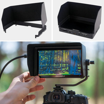 FEELWORLD F6 Plus V2 6 inch 3D LUT Touch Screen DSLR Camera Field Monitor, IPS FHD1920x1080 4K HDMI Input & Output, with Tilt Arm - On-camera Monitors by FEELWORLD | Online Shopping South Africa | PMC Jewellery | Buy Now Pay Later Mobicred