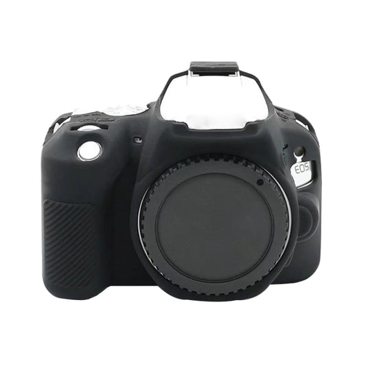 For Canon EOS 250D Soft Silicone Protective Case (Black) - Protective Case by PMC Jewellery | Online Shopping South Africa | PMC Jewellery
