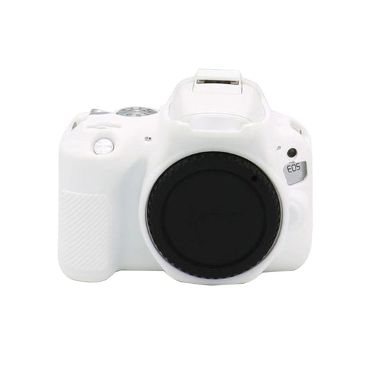 For Canon EOS 250D Soft Silicone Protective Case (White) - Protective Case by PMC Jewellery | Online Shopping South Africa | PMC Jewellery