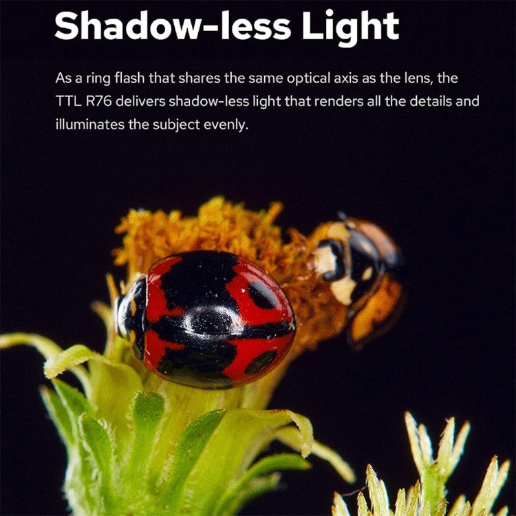 Godox MF-R76N TTL Macro Ring Flash for Nikon - free shipping - PMC TechLife - Order now!