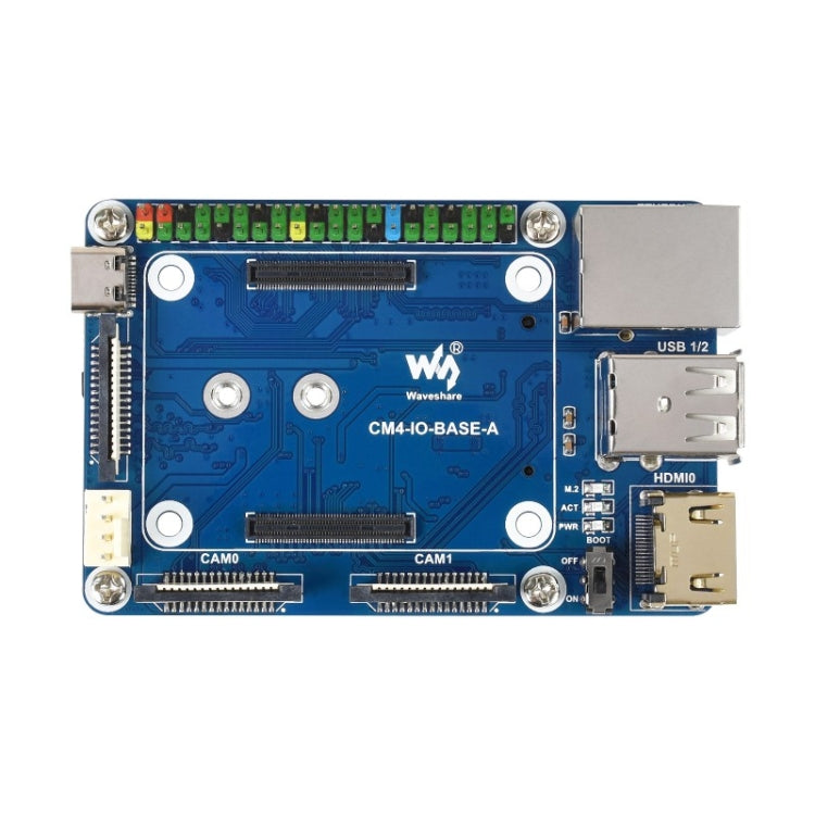 Waveshare Mini Base Board A for Raspberry Pi Compute Module 4 - free shipping - PMC TechLife - Order now!