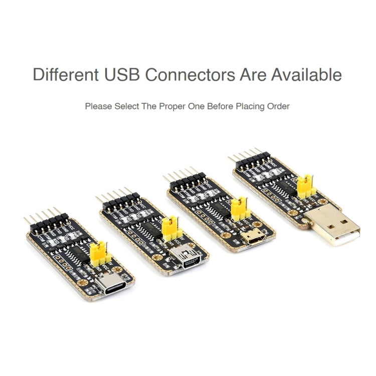 Waveshare Type-C / USB-C to UART High Band Rate Transmission Module Connectors - free shipping - PMC TechLife - Order now!