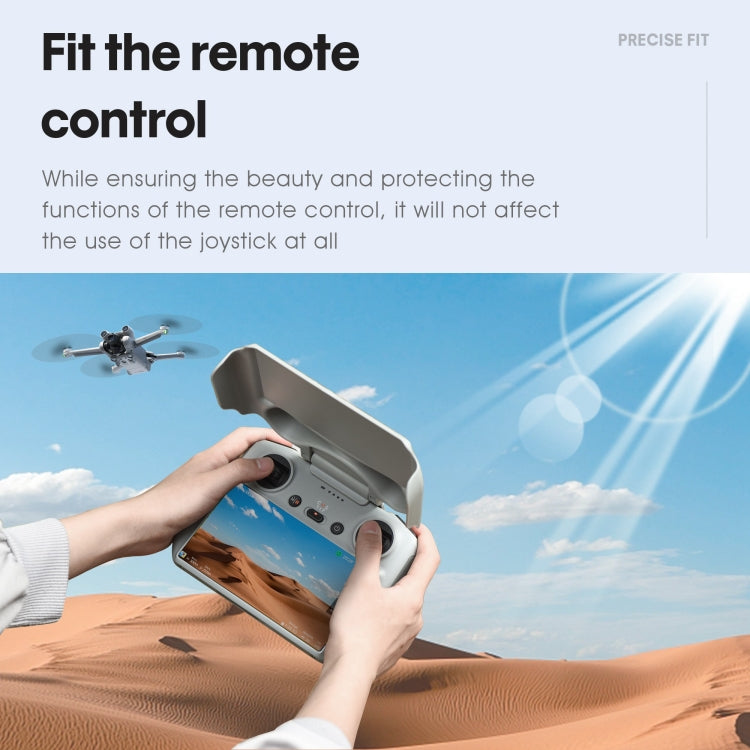 For DJI RC STARTRC Remote Control Sunshade Protection Cover (Grey) - Lens Hood by STARTRC | Online Shopping South Africa | PMC Jewellery | Buy Now Pay Later Mobicred