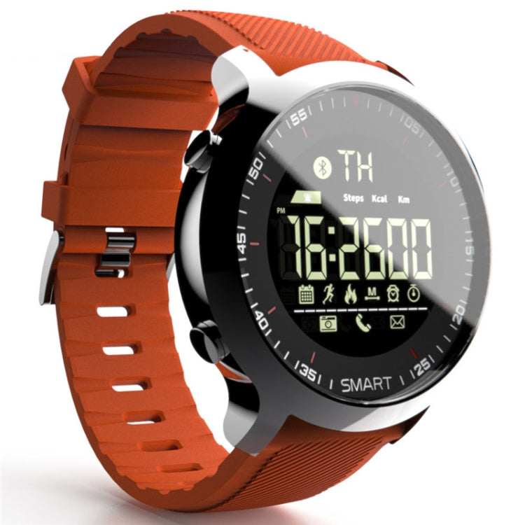 Lokmat MK18 1.1 inch Circle Screen IP68 Waterproof Smart Watch, Support Information Reminder / Remote Camera / Walking Motion Monitor(Orange) - Smart Watches by Lokmat | Online Shopping South Africa | PMC Jewellery | Buy Now Pay Later Mobicred