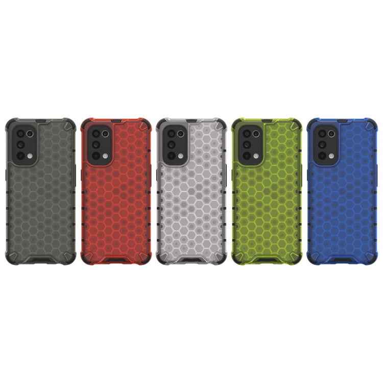 For Oppo Reno5 5G Shockproof Honeycomb PC + TPU Case(Black) - free shipping - PMC TechLife - Order now!