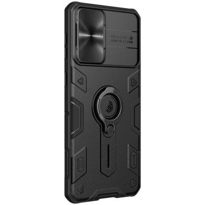For Samsung Galaxy S21+ 5G NILLKIN Shockproof CamShield Armor Protective Case with Invisible Ring Holder(Black) - Galaxy S21+ 5G Cases by NILLKIN | Online Shopping South Africa | PMC Jewellery