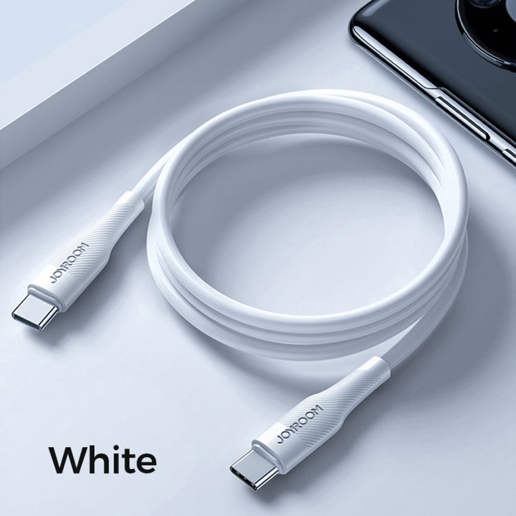 JOYROOM S-1230M3 60W PD Type-C / USB-C to Type-C / USB-C Fast Charging Data Cable, Length:1.2m(White) - USB-C & Type-C Cable by JOYROOM | Online Shopping South Africa | PMC Jewellery