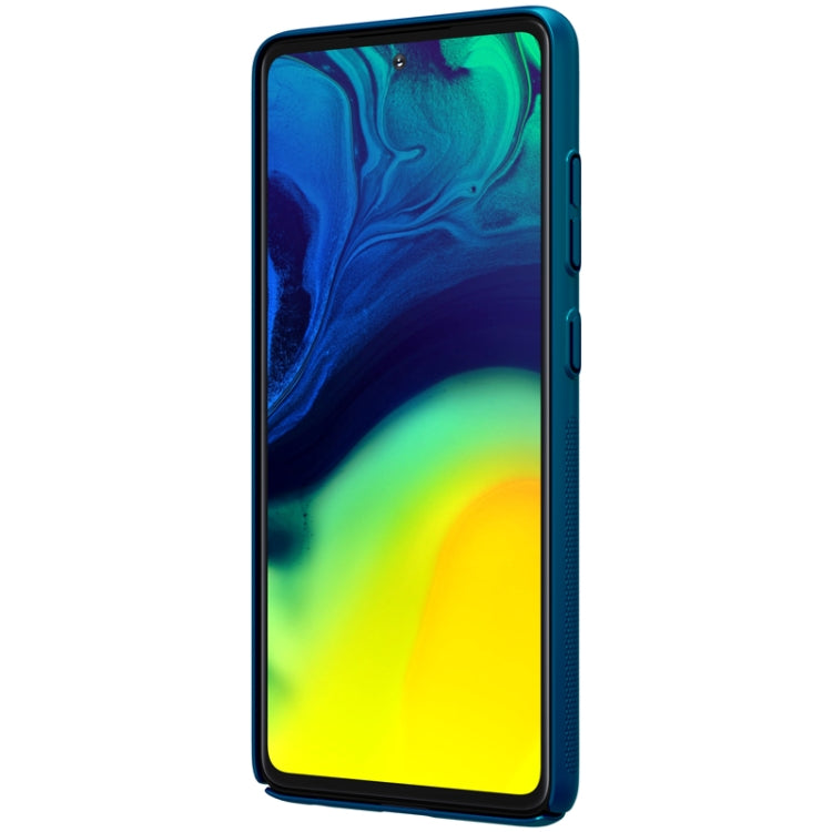 For Samsung Galaxy A52 5G NILLKIN Frosted Concave-convex Texture PC Protective Case(Blue) - Galaxy Phone Cases by NILLKIN | Online Shopping South Africa | PMC Jewellery