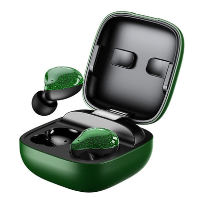 Remax TWS-33 Bluetooth 5.0 True Wireless Stereo Music Bluetooth Earphone(Green) - TWS Earphone by REMAX | Online Shopping South Africa | PMC Jewellery