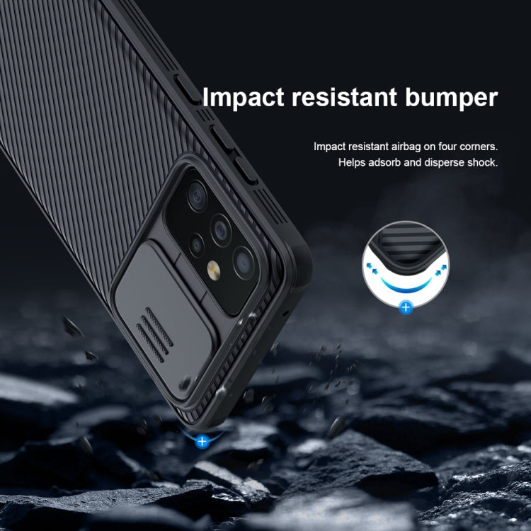 For Samsung Galaxy A52 5G NILLKIN CamShield Pro Series PC Full Coverage Dust-proof Scratch Resistant Mobile Phone Case(Black) - Galaxy Phone Cases by NILLKIN | Online Shopping South Africa | PMC Jewellery | Buy Now Pay Later Mobicred