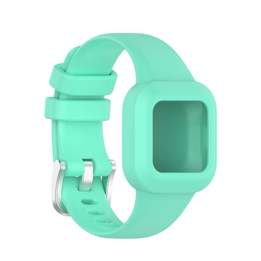 Compatible with Garmin Vivofit JR3 Silicone Pure Color Watch Band(Teal) - Watch Bands by PMC Jewellery | Online Shopping South Africa | PMC Jewellery | Buy Now Pay Later Mobicred