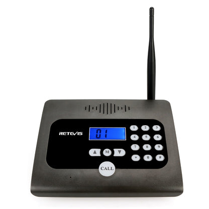 RETEVIS RT57 Wireless Business Calling Device Wireless Intercom System(Black) - Handheld Walkie Talkie by RETEVIS | Online Shopping South Africa | PMC Jewellery | Buy Now Pay Later Mobicred