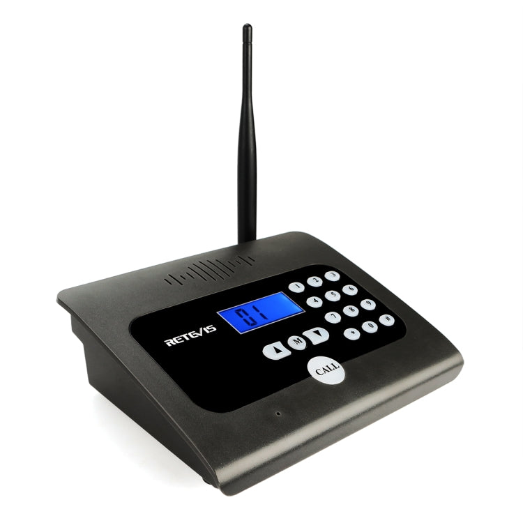 RETEVIS RT57 Wireless Business Calling Device Wireless Intercom System(Black) - Handheld Walkie Talkie by RETEVIS | Online Shopping South Africa | PMC Jewellery | Buy Now Pay Later Mobicred