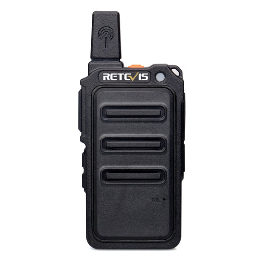 1 Pair RETEVIS RT19 PMR446 16CHS Two Way Radio Handheld Walkie Talkie, EU Plug(Black) - Handheld Walkie Talkie by RETEVIS | Online Shopping South Africa | PMC Jewellery | Buy Now Pay Later Mobicred