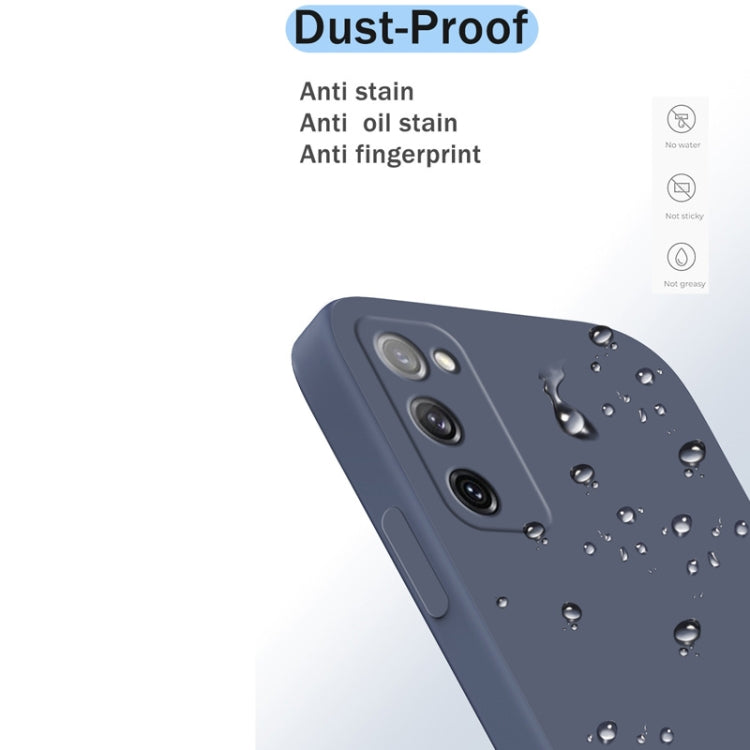 For Samsung Galaxy S20 FE Solid Color Imitation Liquid Silicone Straight Edge Dropproof Full Coverage Protective Case(White) - free shipping - PMC TechLife - Order now!