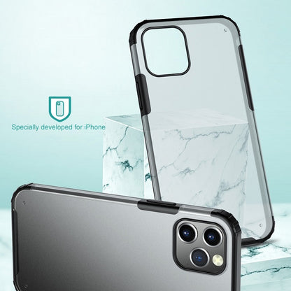 For iPhone 11 Shockproof Ultra-thin Frosted TPU + PC Protective Case (Black) - iPhone 11 Cases by WK | Online Shopping South Africa | PMC Jewellery | Buy Now Pay Later Mobicred