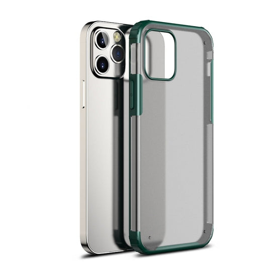 For iPhone 11 Pro Shockproof Ultra-thin Frosted TPU + PC Protective Case (Green) - iPhone 11 Pro Cases by WK | Online Shopping South Africa | PMC Jewellery | Buy Now Pay Later Mobicred