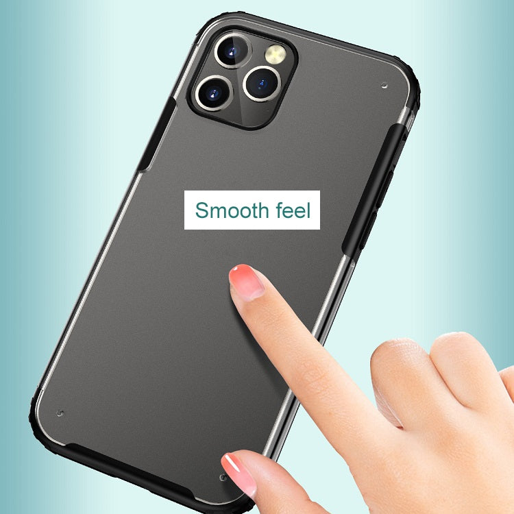 For iPhone 11 Pro Max Shockproof Ultra-thin Frosted TPU + PC Protective Case (Black) - iPhone 11 Pro Max Cases by WK | Online Shopping South Africa | PMC Jewellery | Buy Now Pay Later Mobicred