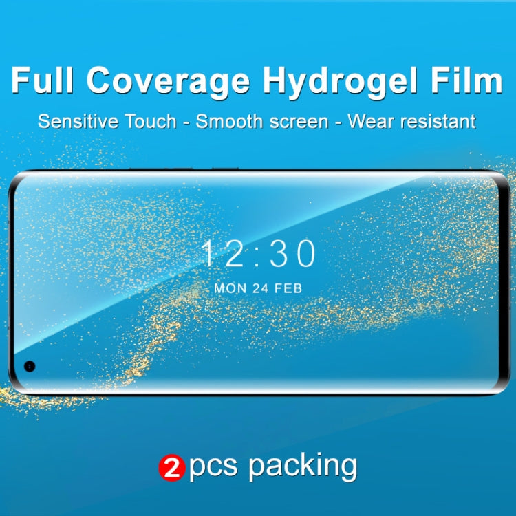For Xiaomi Mi 11 Pro / 11 Ultra 2 PCS IMAK Curved Full Screen Hydrogel Film Front Protector -  by imak | Online Shopping South Africa | PMC TechLife | Buy Now Pay Later Mobicred