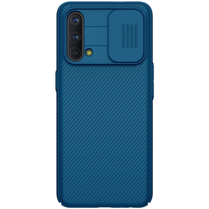 For OnePlus Nord CE 5G NILLKIN Black Mirror Series Camshield Full Coverage Dust-proof Scratch Resistant PC Case(Blue) - OnePlus Cases by NILLKIN | Online Shopping South Africa | PMC Jewellery