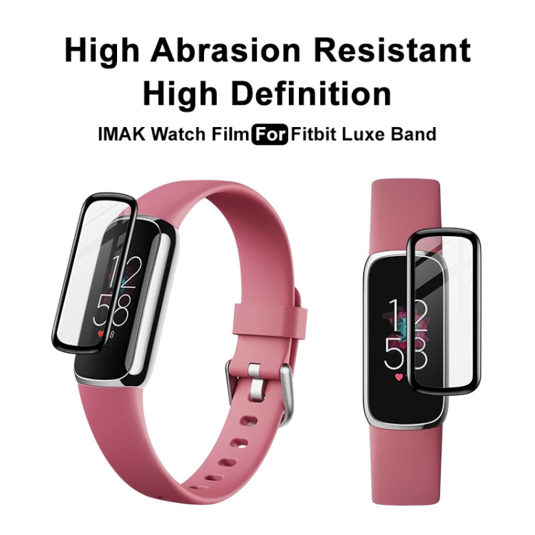 For Fitbit Luxe IMAK Plexiglass HD Watch Protective Film - Screen Protector by imak | Online Shopping South Africa | PMC TechLife | Buy Now Pay Later Mobicred
