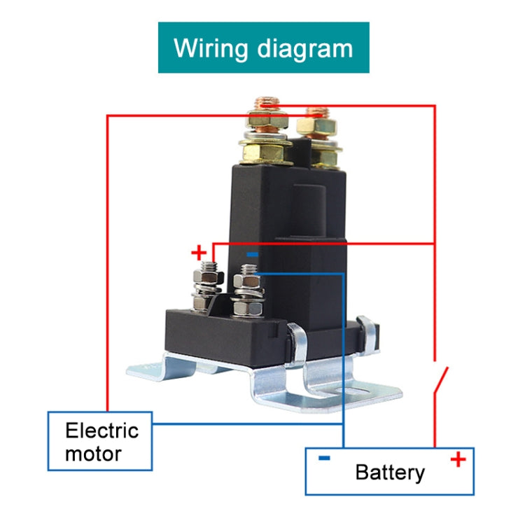 500A Motor Preheating Isolator Switching Power Supply Start Relay, Style:12V Long Time Type - Relays by PMC TechLife | Online Shopping South Africa | PMC TechLife