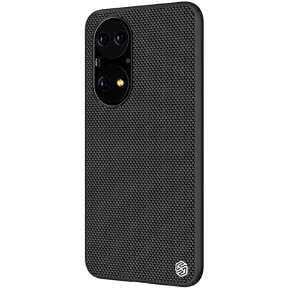 For Huawei P50 NILLKIN 3D Textured Nylon Fiber TPU Case(Black) - Huawei Cases by NILLKIN | Online Shopping South Africa | PMC Jewellery