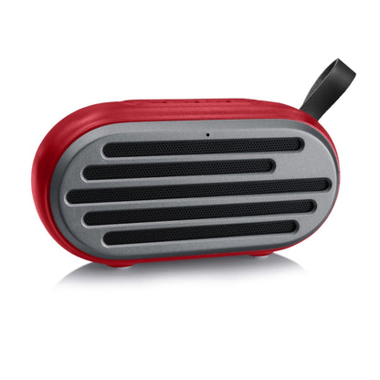 New Rixing NR-105 Mini TWS Metal Bluetooth Speaker Support Hands-free Call / FM(Red) - Mini Speaker by New Rixing | Online Shopping South Africa | PMC Jewellery