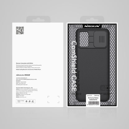 For Samsung Galaxy A03s / A037G NILLKIN Black Mirror Series PC Camshield Full Coverage Dust-proof Scratch Resistant Case(Black) - Galaxy Phone Cases by NILLKIN | Online Shopping South Africa | PMC Jewellery