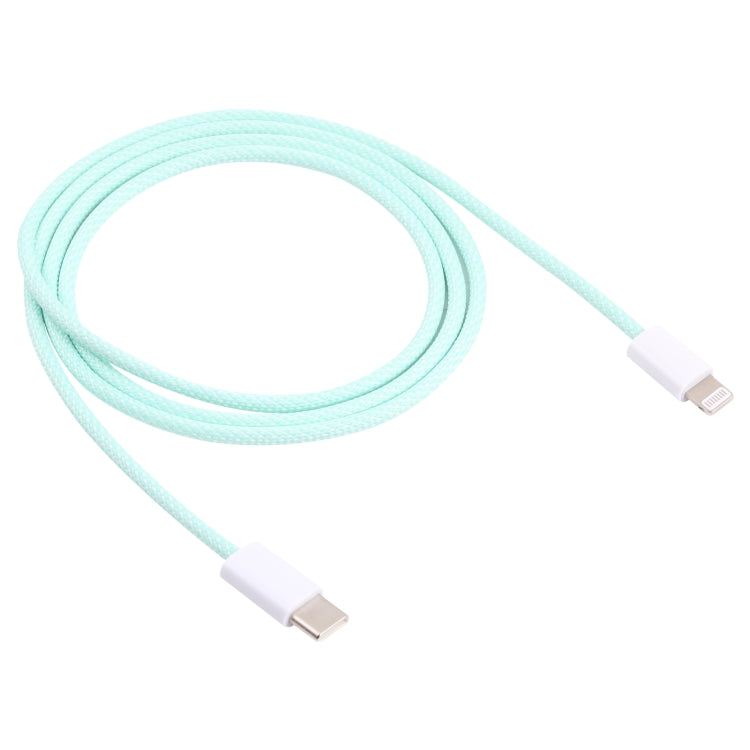 20W PD USB-C / Type-C to 8 Pin Data Cable, Cable Length: 1m(Green) - 2 in 1 Cable by PMC TechLife | Online Shopping South Africa | PMC TechLife