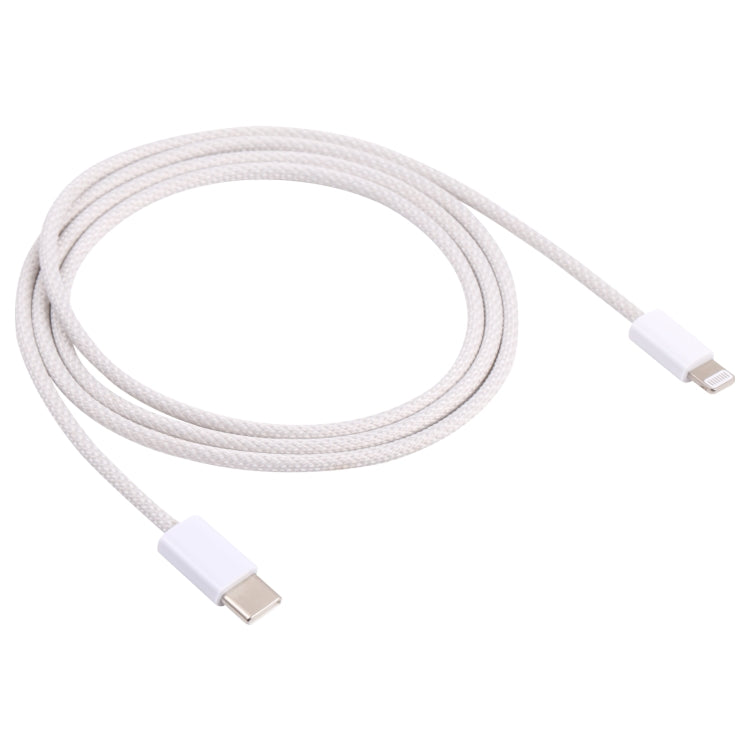 20W PD USB-C / Type-C to 8 Pin Data Cable, Cable Length: 1m(White) - 2 in 1 Cable by PMC TechLife | Online Shopping South Africa | PMC TechLife