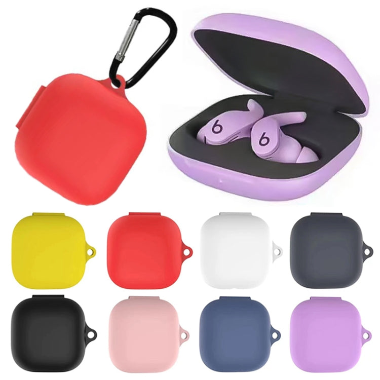 Pure Color Silicone Earphone Protective Case with Hook For Beats Fit Pro - Other Case by PMC Jewellery | Online Shopping South Africa | PMC Jewellery