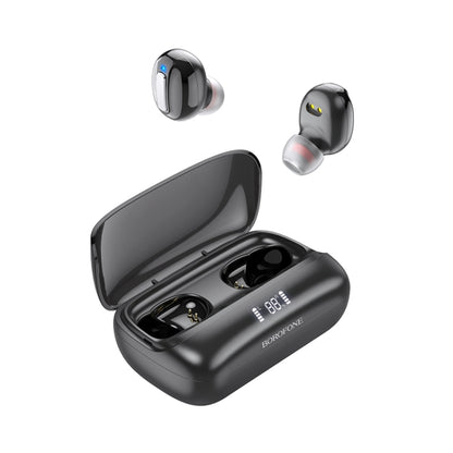 Borofone BE55 Perfect Wireless Bluetooth Earphone(Black) - Bluetooth Earphone by Borofone | Online Shopping South Africa | PMC Jewellery