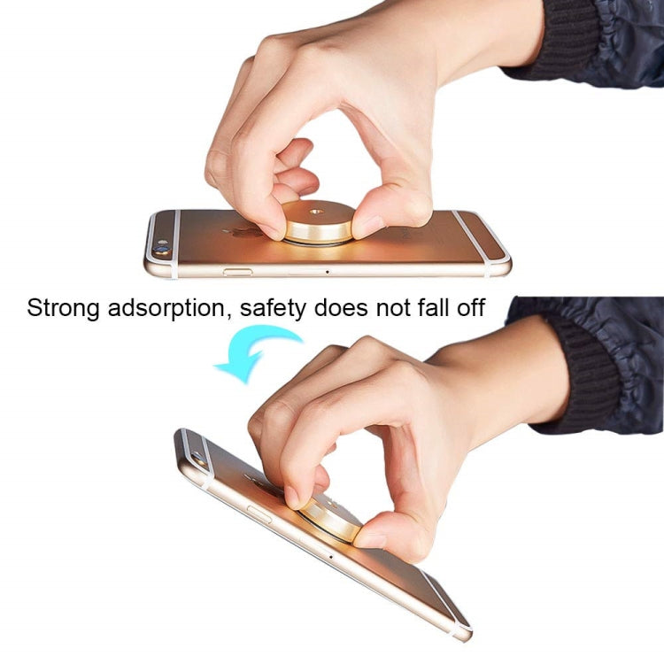 A8 Car Magnetic Phone Holder(Rose Gold) - Car Holders by PMC TechLife | Online Shopping South Africa | PMC TechLife