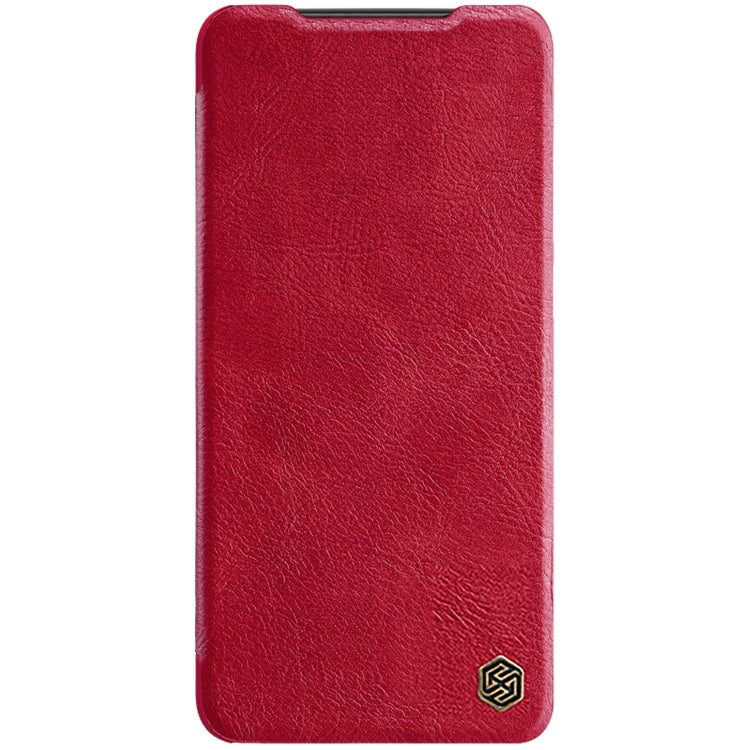 For Xiaomi Redmi Note 11 Pro Global / 11 Pro 5G Global / 11 Pro+ 5G India / 11E Pro 5G NILLKIN QIN Series Pro Crazy Horse Texture Leather Case(Red) - Redmi Note 11 Pro Case by NILLKIN | Online Shopping South Africa | PMC Jewellery