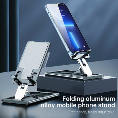 R-JUST HZ16 Slim Phone Desktop Holder(Dark Grey) - Desktop Holder by R-JUST | Online Shopping South Africa | PMC Jewellery