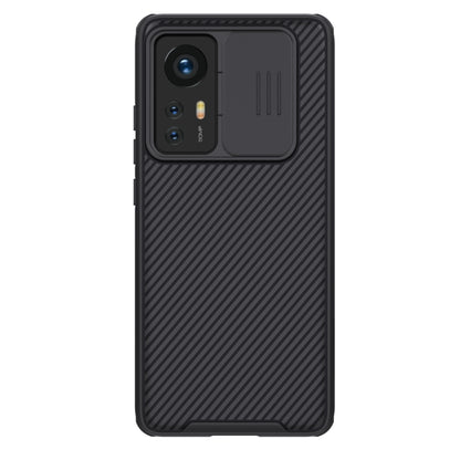 For Xiaomi 12 / 12X NILLKIN CamShield Pro Series PC Full Coverage Phone Case(Black) - 12 Cases by NILLKIN | Online Shopping South Africa | PMC Jewellery