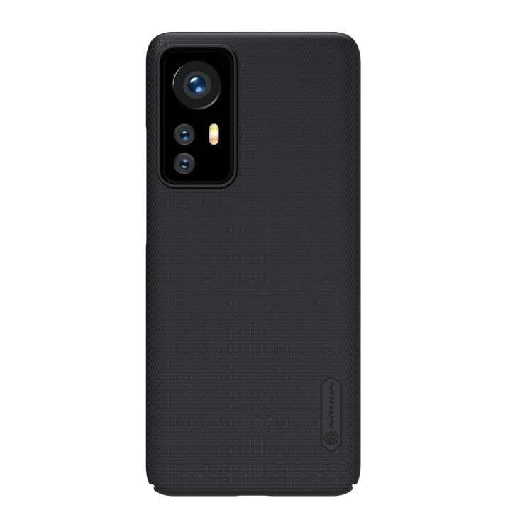For Xiaomi 12 / 12X NILLKIN Frosted PC Phone Case(Black) - 12 Cases by NILLKIN | Online Shopping South Africa | PMC Jewellery