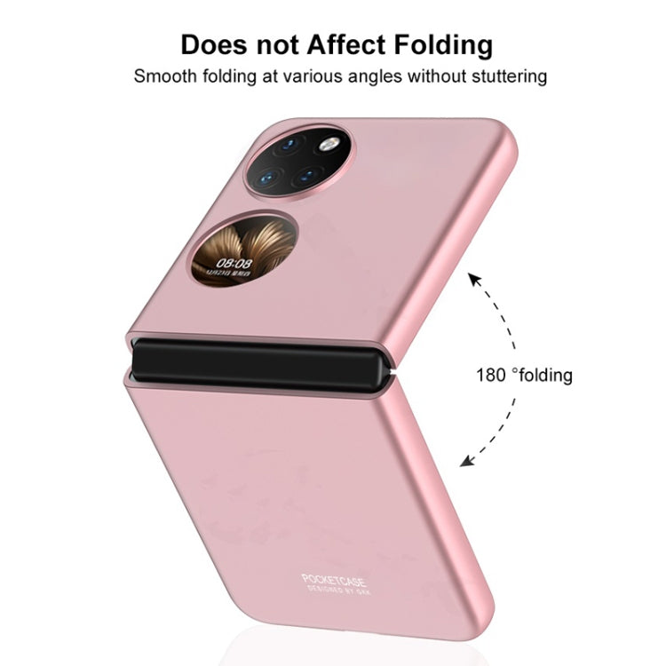 For Huawei P50 Pocket GKK Ultra-thin Full Coverage PC Phone Case(Pink) - Huawei Cases by GKK | Online Shopping South Africa | PMC Jewellery