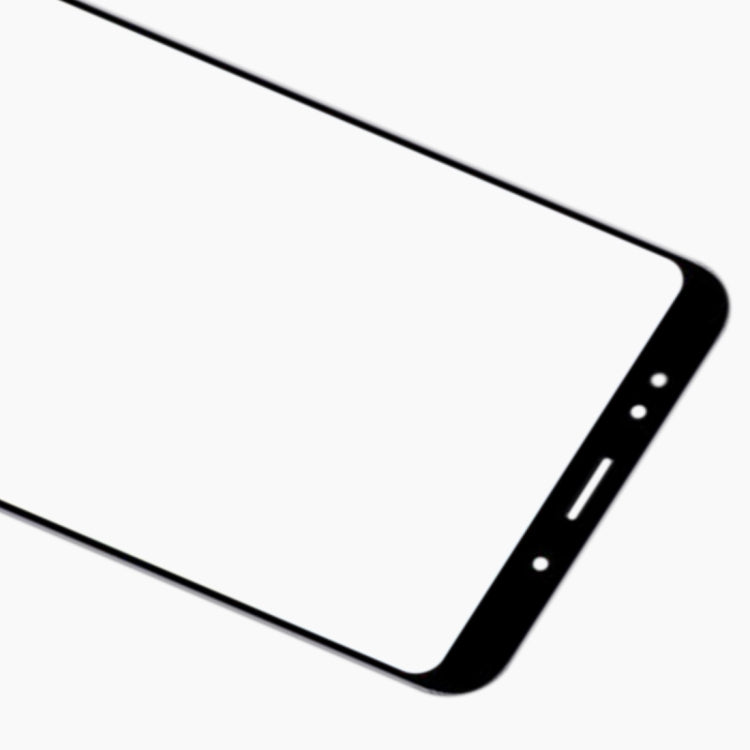 Front Screen Outer Glass Lens with OCA Optically Clear Adhesive for Xiaomi Redmi 5 Plus(Black) - free shipping - PMC TechLife - Order now!