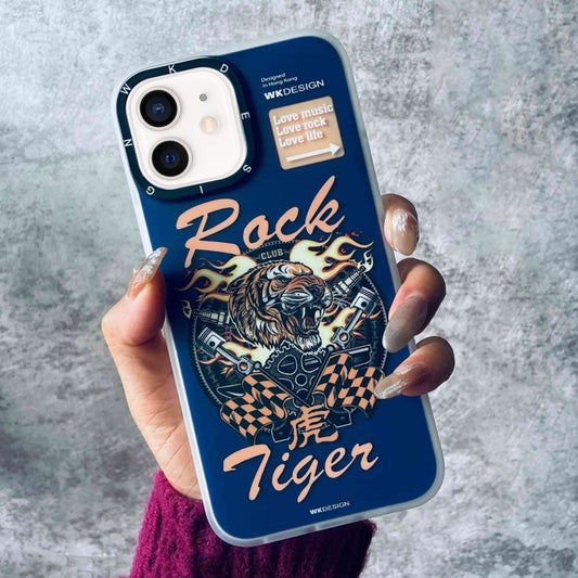 For iPhone 12 WK WPC-015 Gorillas Series Cool PC + TPU Phone Case(WGC-018) - iPhone 12 / 12 Pro Cases by WK | Online Shopping South Africa | PMC Jewellery