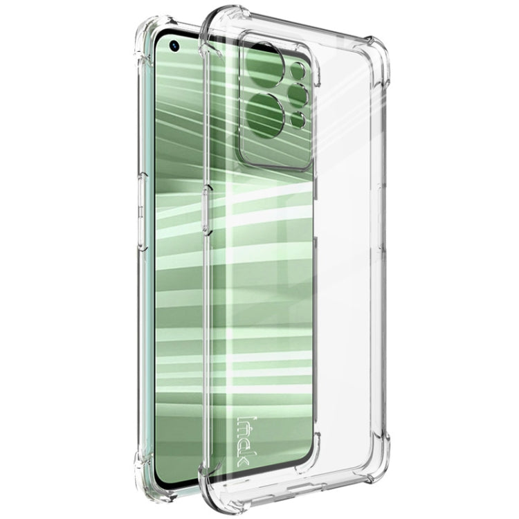 For OPPO Realme GT2 Pro imak All-inclusive Shockproof Airbag TPU Case with Screen Protector(Transparent) - Realme Cases by imak | Online Shopping South Africa | PMC Jewellery | Buy Now Pay Later Mobicred