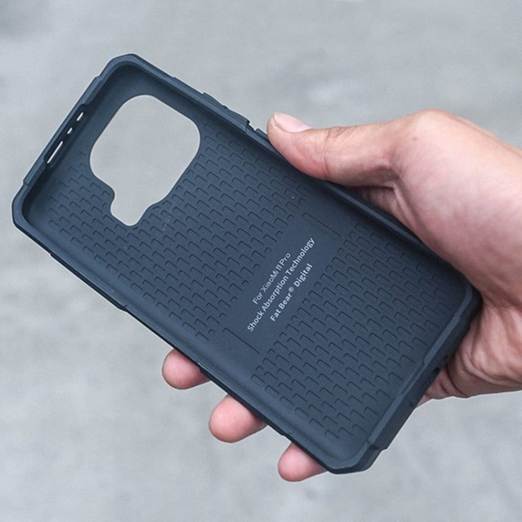 For Xiaomi Mi 11 Pro FATBEAR Armor Shockproof Cooling Phone Case(Black) - Xiaomi Cases by FATBEAR | Online Shopping South Africa | PMC TechLife | Buy Now Pay Later Mobicred