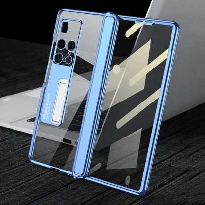 For Huawei Mate X2 GKK Magnetic Hinged Phantom Phone Case with HD Film(Ice Crystal Blue) - Huawei Cases by GKK | Online Shopping South Africa | PMC Jewellery