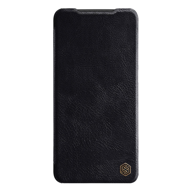 For Samsung Galaxy A53 5G NILLKIN QIN Series Pro Sliding Camera Cover Design Leather Phone Case(Black) - Galaxy Phone Cases by NILLKIN | Online Shopping South Africa | PMC Jewellery