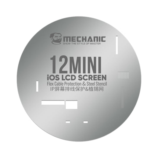 Mechanic UFO LCD Screen Flex Cable Protection and Reballing Planting For iPhone 12 mini - BGA Stencils by MECHANIC | Online Shopping South Africa | PMC Jewellery